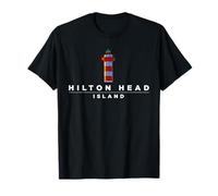 Hilton Head Island Lighthouse SC Vacanze Souvenir Maglietta