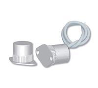 Hiltron C56 Contatto CILINDRICO AD Incasso col. Bianco