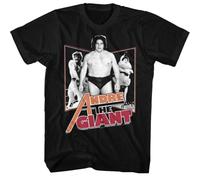 HILVSZXA Andre The Giant Andre Black T-Shirt Black XXL