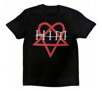 HIM | Official Band T-Shirt | Heartagram - 24-Hour Fast Shipping! HIM, originally known as His Infernal Majesty, was a Finnish rock band formed in 1991 by vocalist Ville Valo, guitarist Mikko "Linde" 