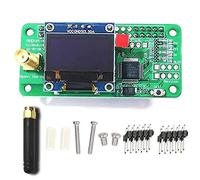 Hima MMDVM Hotspot Spot Radio Station+Antenna + OLED con supporto schermo P25 DMR YSF D-Star UHF Scheda di espansione WiFi Digital Voice Modem adatto per Raspberry Pi-Zero W, Pi 3, Pi 3B +