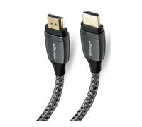 Cavo HDMI maschio maschio, connettori dorati 24K, rivestito in tessuto