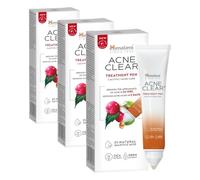 Himalaya Acne Clear+ Treatment Pen - Acido salicilico naturale al 2% e CICA - Correttore di precisione per brufoli - Riduce i segni dell'acne - Combatte i 5 segni dell'acne, 15ml (Confezione da 3)