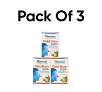 Himalaya BALSAMO FREDDO EUCALIPTO allevia la congestione nasale 10g 3 SCATOLA...
