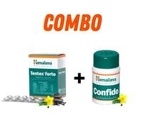 Himalaya Combo di Confido Tablet e Tentex Forte Tablet per la salute degli uo...