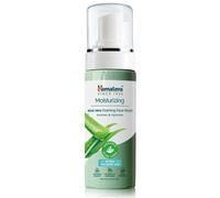 Himalaya Detergente Schiumogeno Idratante con Aloe Vera Biologica e Acido Ialuronico Naturale, per pelle secca e spenta, 98% ingredienti di origine naturale, dermatologicamente testato, 150 ml