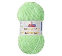 Himalaya Dolphin Baby - 1 Confezione/Matassa da 100 g, 120 m - Filato Super Voluminoso per Coperte, Vellutato, Maglieria, Amigurumi - Baby 80350