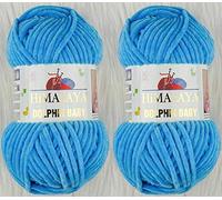Himalaya Dolphin Baby Filato per lavori a maglia, 2 matasse, 2 matasse, 2 x 100 g, super ingombrante 80326.