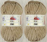 Himalaya Dolphin Baby - Filato per lavori a maglia, 2 matasse da 260 metri, 2 x 100 g, filato super voluminoso per coperte neonati (80317)