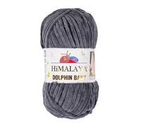 Himalaya Dolphin Baby - Matassa da 100g, 120m di Filato Super Voluminoso per Coperte, Maglieria e Amigurumi - Vellutato e Ideale per Bambini