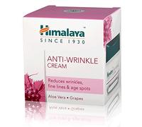 Himalaya Herbals Anti Wrinkle Cream with Aloe Vera and Grapes Helps Reduce Wrinkles, Fine Lines, Dark Spots| Moisturizes Skin, Fades Blemishes Enhances Skin Elasticity -50g