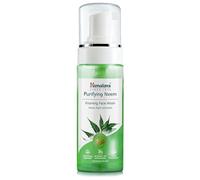 Himalaya Herbals Neem Face Wash Foam con estratto di curcuma - Senza sapone, SLS, paraben - base di erbe naturali - DERMATOLOGICAMENTE TESTATO, 150 ml 1-Pack Neem Foaming Face Wash, Confezione da 1