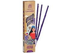 Himalaya Incense - Bastoncini di Incenso Naturale Smudge alla Lavanda - 10 Bastoncini - Lunga Durata - 25g