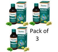 Himalaya Koflet-EX SF Linctus 100 ml x 3 mucolitici per la tosse SPEDIZIONE...