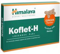 Himalaya Koflet-H Ginger, losanghe al gusto di zenzero, 12 losanghe