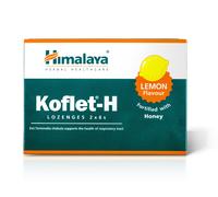 Himalaya Koflet-H Lemon, losanghe al gusto di limone, 12 losanghe