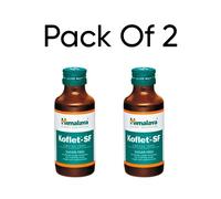 Himalaya Koflet-SF 100 ML X 2 confezioni per alleviare la tosse a base di erb...