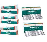 HIMALAYA PILEX FORTE 120 COMPRESSE E 30G X 3 UNGUENTI PILEX SPEDIZIONE...