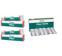 Himalaya PILEX FORTE 60 Compresse + 30G X 2 UNGUENTI PILEX COMBO SPEDIZIONE G...