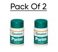 Himalaya PURIM Tabs For Skin Health Support 2 Box 60 Tab Ciascuna SPEDIZIONE ...