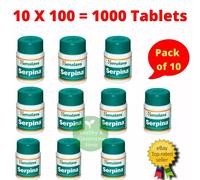 Himalaya Serpina 100 Tabs x10 | Supporto BP a base di erbe | Scadenza...