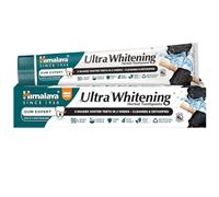 Himalaya Ultra Whitening Toothpaste - Formula Erboristica con Carbone Attivo di Cocco e Olio di Semi Neri, Senza Fluoro, 100% Vegano, Pulisce in Profondità, Sbianca i Denti di 3 Toni, 75ml