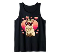 Himalayan Cat Valentines Day Canotta