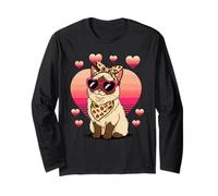 Himalayan Cat Valentines Day Maglia a Manica