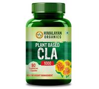 Himalayan Organics Plant Based CLA 1000 Fat Burner Supplement 90 Veg Capsule