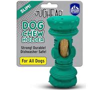 Himalayan Pet Supply Blockhead | Inserto masticare | Masticare più intelligente | Masticare più a lungo, Kelly Green