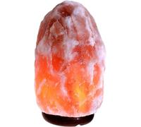 HIMALAYAN SALT ® LAMPADA DI SALE ROSA DELL'HIMALAYA AUTENTICA CERTIFICATA VARIE MISURE E FORME grezza fuoco palla cuore piramide led usb (13-18 KG GREZZA)