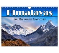 Himalayas high mountains adventure (Wall Calendar 2027 DIN A4 landscape), CALVEN