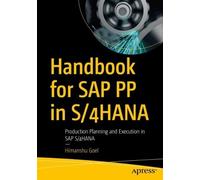 Himanshu Goel Handbook for SAP PP in S/4HANA (Tascabile)