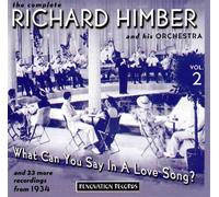 HIMBER, RICHARD - WHAT CAN YOU SAY IN A LOV