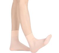 Himcus Calzini da danza per ragazze, confezione multipla da 3/5 paia di calzini da danza per bambini, senza cuciture, morbidi e traspiranti, 5 Rosa Balletto, 6-12