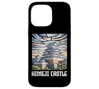 Himeji Castle Hyogo Giappone Kanji Viaggio Anime Souvenir Custodia per iPhone 14 Pro Max