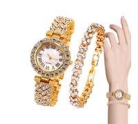 Himestone Wristwatch - Orologio glamour rosa, comodo display della data del giorno, cinturino super confortevole affidabile | Strumento di sincronizzazione per eventi formali, viaggi e