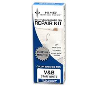 HIMG Set di riparazione per vasca da bagno e doccia, compatibile con V&B (Star White)