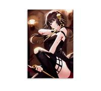 HIMGZXGWQ Anime Spy X Family Yor Forger, poster decorativo da parete, per soggiorno, camera da letto, decorazione moderna per camera da letto, 20 x 30 pollici (50 x 75 cm)
