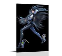 HIMGZXGWQ Bayonetta-2 Anime, poster decorativo da parete, per soggiorno, camera da letto, decorazione moderna per camera da letto, 20 x 30 cm