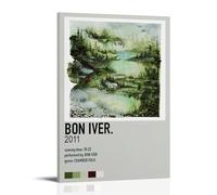 HIMGZXGWQ Bon Iver - Poster decorativo da parete, per camera da letto, per camera da letto, 30 x 45 cm
