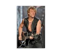 HIMGZXGWQ Bon Jovi - Poster decorativo da parete, per camera da letto, per camera da letto, 40 x 60 cm