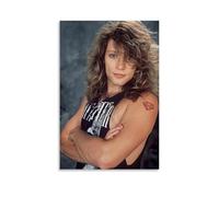 HIMGZXGWQ Bon Jovi Young - Poster decorativo da parete, per camera da letto, per camera da letto, 60 x 90 cm