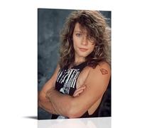 HIMGZXGWQ Bon Jovi Young - Poster decorativo da parete, per camera da letto, per camera da letto, 60 x 90 cm