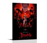 HIMGZXGWQ Bram Stokers Dracula Movie Poster decorativo da parete, per soggiorno, camera da letto, decorazione moderna per camera da letto, 20 x 30 pollici (50 x 75 cm)