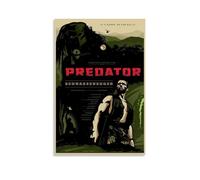 HIMGZXGWQ Predator-ArnoldSchwarzenegger Poster decorativo da parete, per soggiorno, camera da letto, decorazione da parete, per camera da letto, 60 x 90 cm