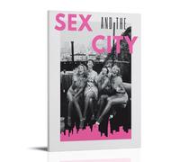 HIMGZXGWQ Sex And The City Movie Art, poster decorativo da parete, per soggiorno, camera da letto, decorazione moderna per camera da letto, 30 x 45 cm