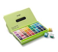 HIMI Twin Cup Jelly Gouache Paint Set, 72 colori 12 g, Jelly Cup Design, vernice atossica per tela e carta, accessori artistici per professionisti