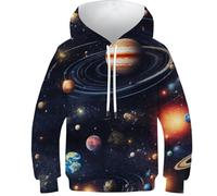 HIMKSRE Felpa con Cappuccio Future Cars con Stampa 3D for Ragazzi e Ragazze, Pullover, Felpe con Cappuccio e Tasche(Style-6,110)