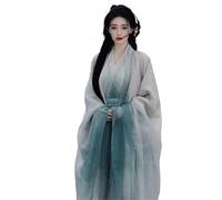 HIMKSRE Hanfu delle donne Wei, Jin, delle dinastie del sud e del nord, costume antico, sensazione di grande chiarezza e freddo(L)